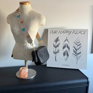 Purse Strap Brought in Rome - Made in Italy with leather on each end - BNWT